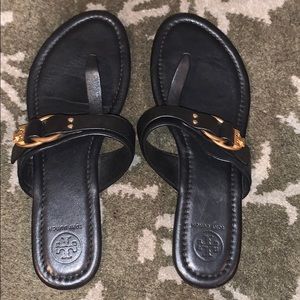Black Tory Burch sandals
